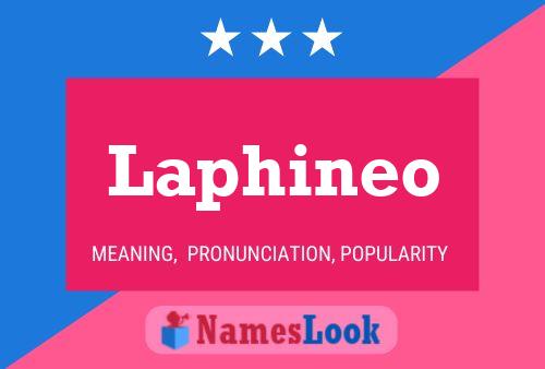 Poster del nome Laphineo