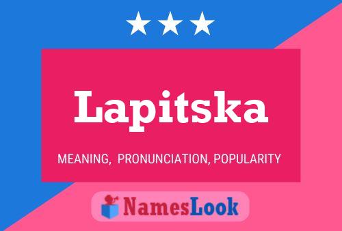 Poster del nome Lapitska