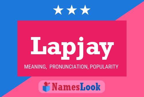 Poster del nome Lapjay