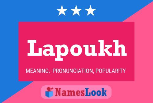 Poster del nome Lapoukh