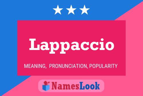 Poster del nome Lappaccio