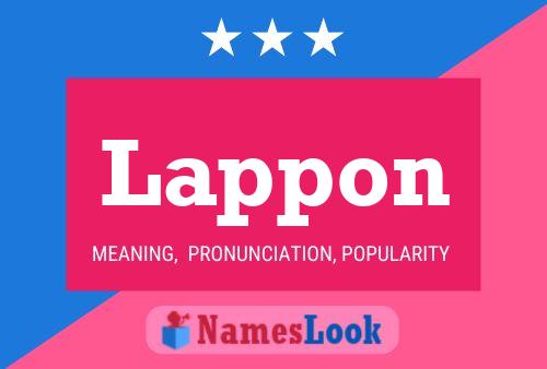 Poster del nome Lappon