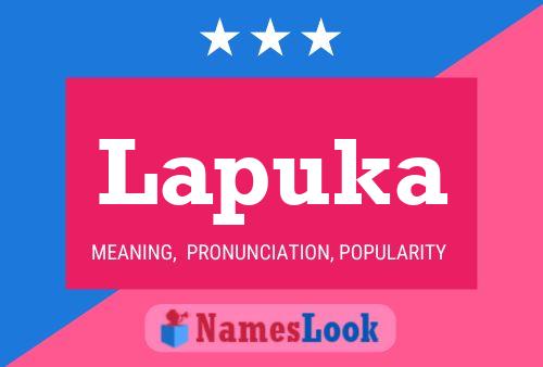 Poster del nome Lapuka