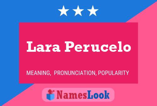 Poster del nome Lara Perucelo