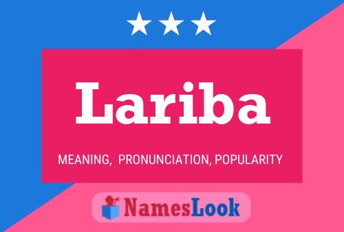 Poster del nome Lariba