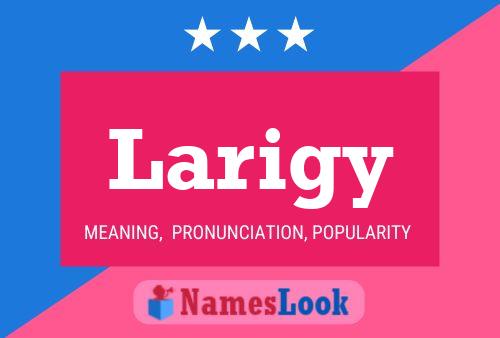 Poster del nome Larigy