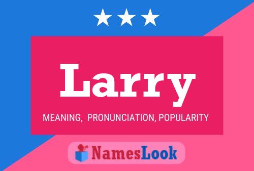 Poster del nome Larry