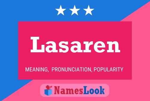 Poster del nome Lasaren