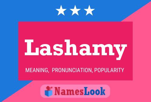 Poster del nome Lashamy