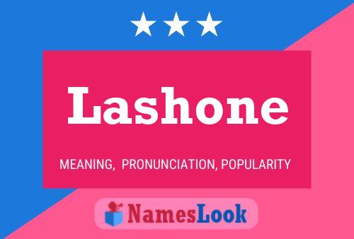 Poster del nome Lashone