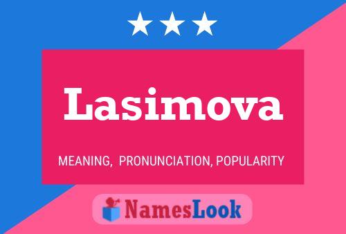 Poster del nome Lasimova