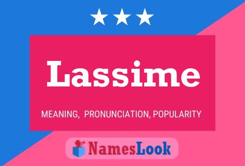 Poster del nome Lassime