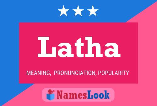 Poster del nome Latha