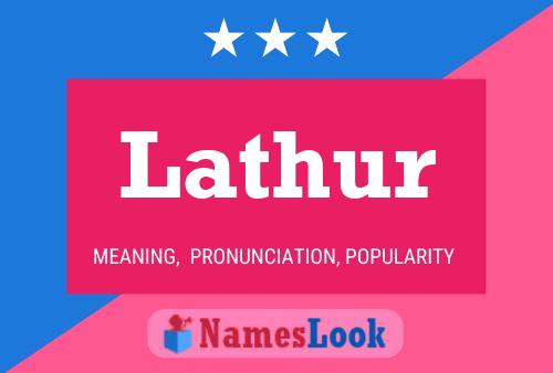 Poster del nome Lathur