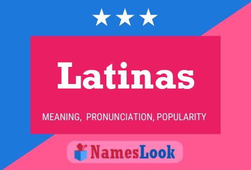 Poster del nome Latinas