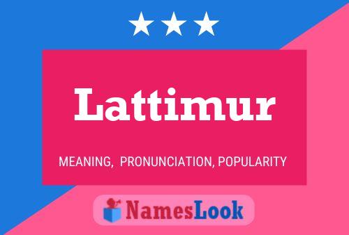 Poster del nome Lattimur