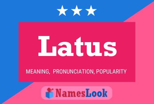 Poster del nome Latus