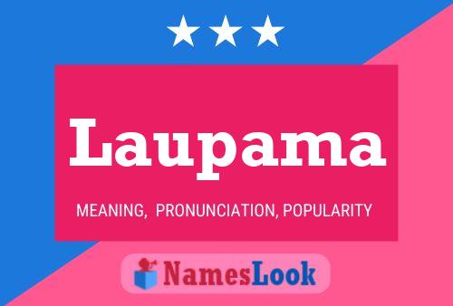 Poster del nome Laupama