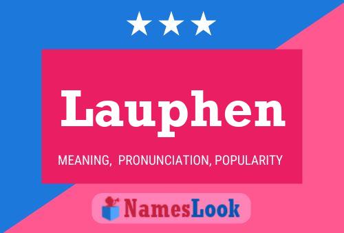 Poster del nome Lauphen