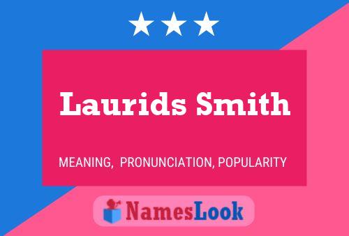 Poster del nome Laurids Smith