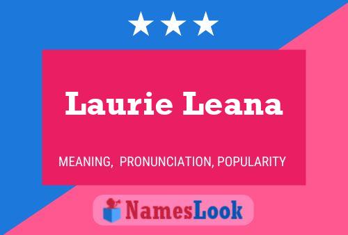 Poster del nome Laurie Leana