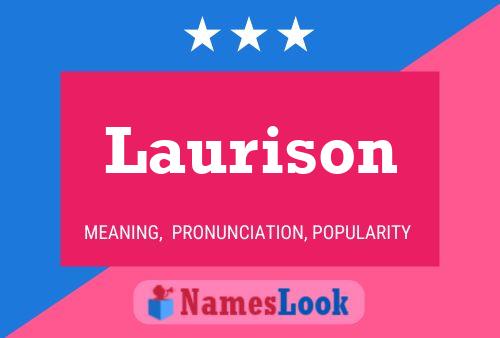 Poster del nome Laurison