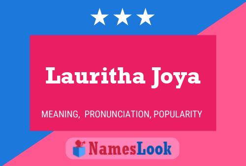 Poster del nome Lauritha Joya