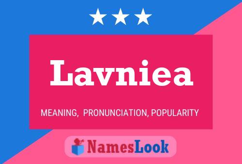 Poster del nome Lavniea