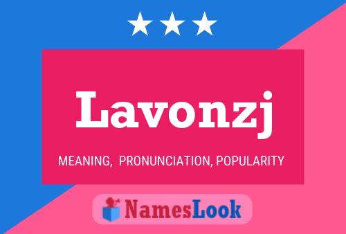 Poster del nome Lavonzj