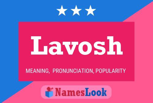 Poster del nome Lavosh