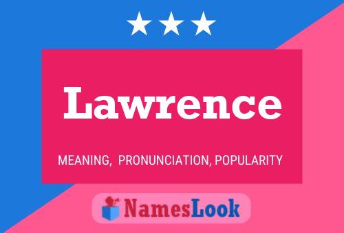 Poster del nome Lawrence