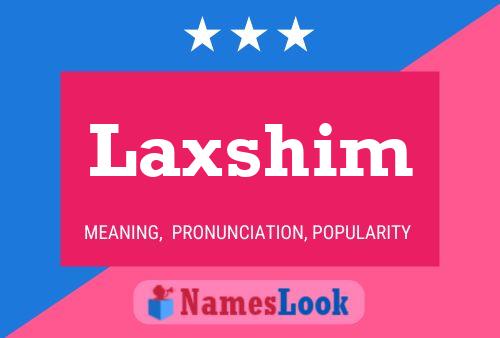 Poster del nome Laxshim