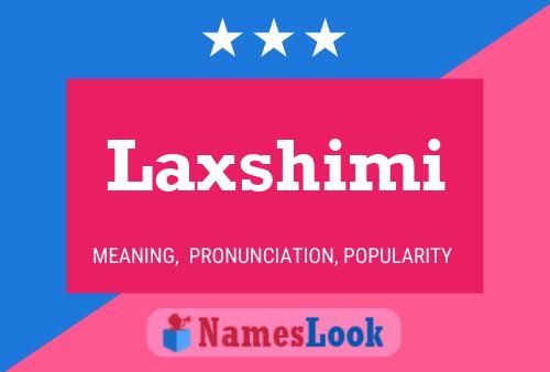 Poster del nome Laxshimi