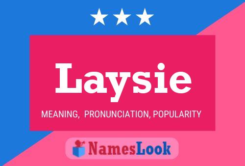 Poster del nome Laysie