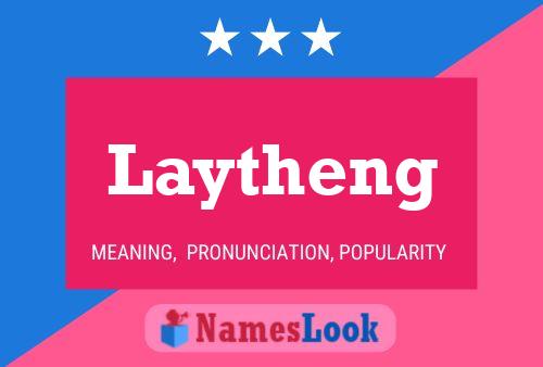 Poster del nome Laytheng