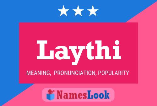 Poster del nome Laythi