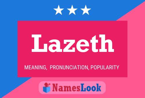 Poster del nome Lazeth