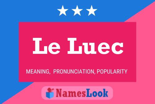 Poster del nome Le Luec