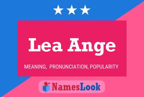 Poster del nome Lea Ange