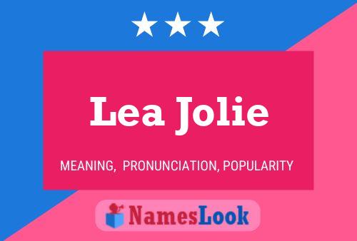 Poster del nome Lea Jolie