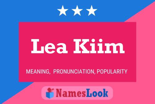 Poster del nome Lea Kiim