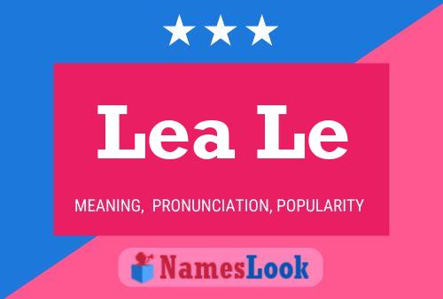 Poster del nome Lea Le