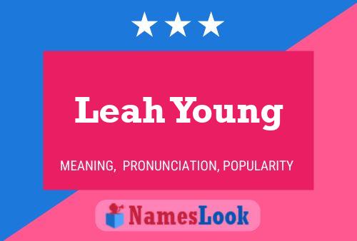 Poster del nome Leah Young