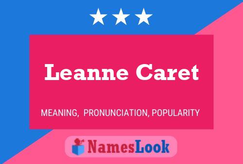 Poster del nome Leanne Caret