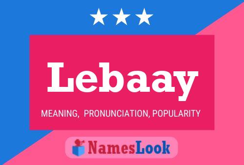 Poster del nome Lebaay