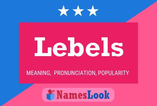 Poster del nome Lebels