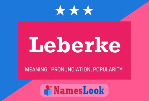 Poster del nome Leberke