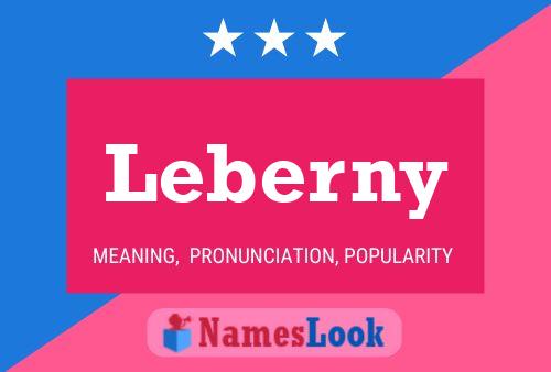 Poster del nome Leberny