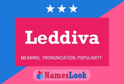 Poster del nome Leddiva