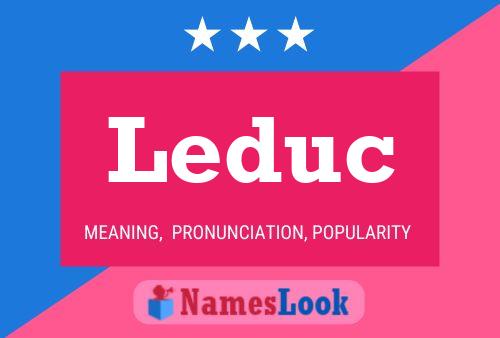 Poster del nome Leduc